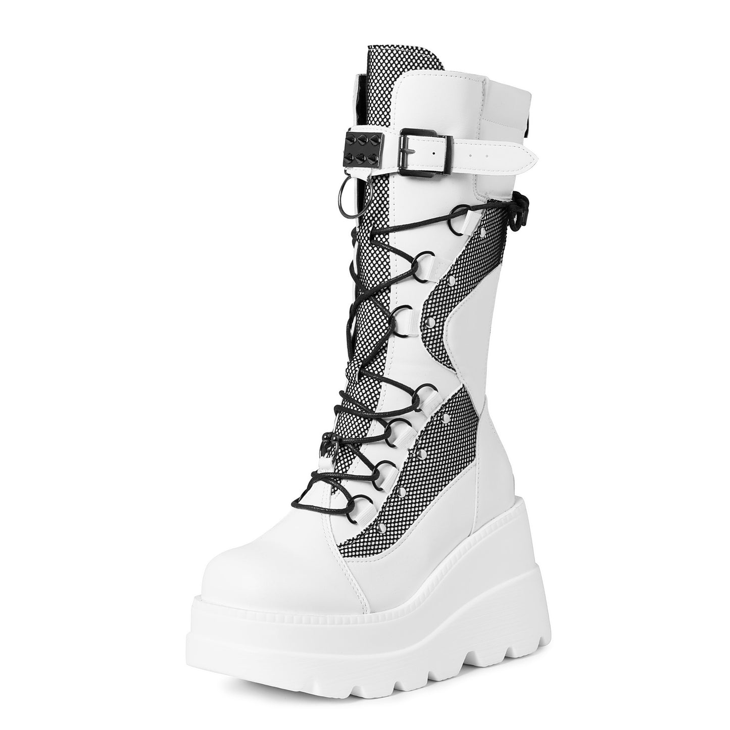 ShadowStriker Platform Combat Boots