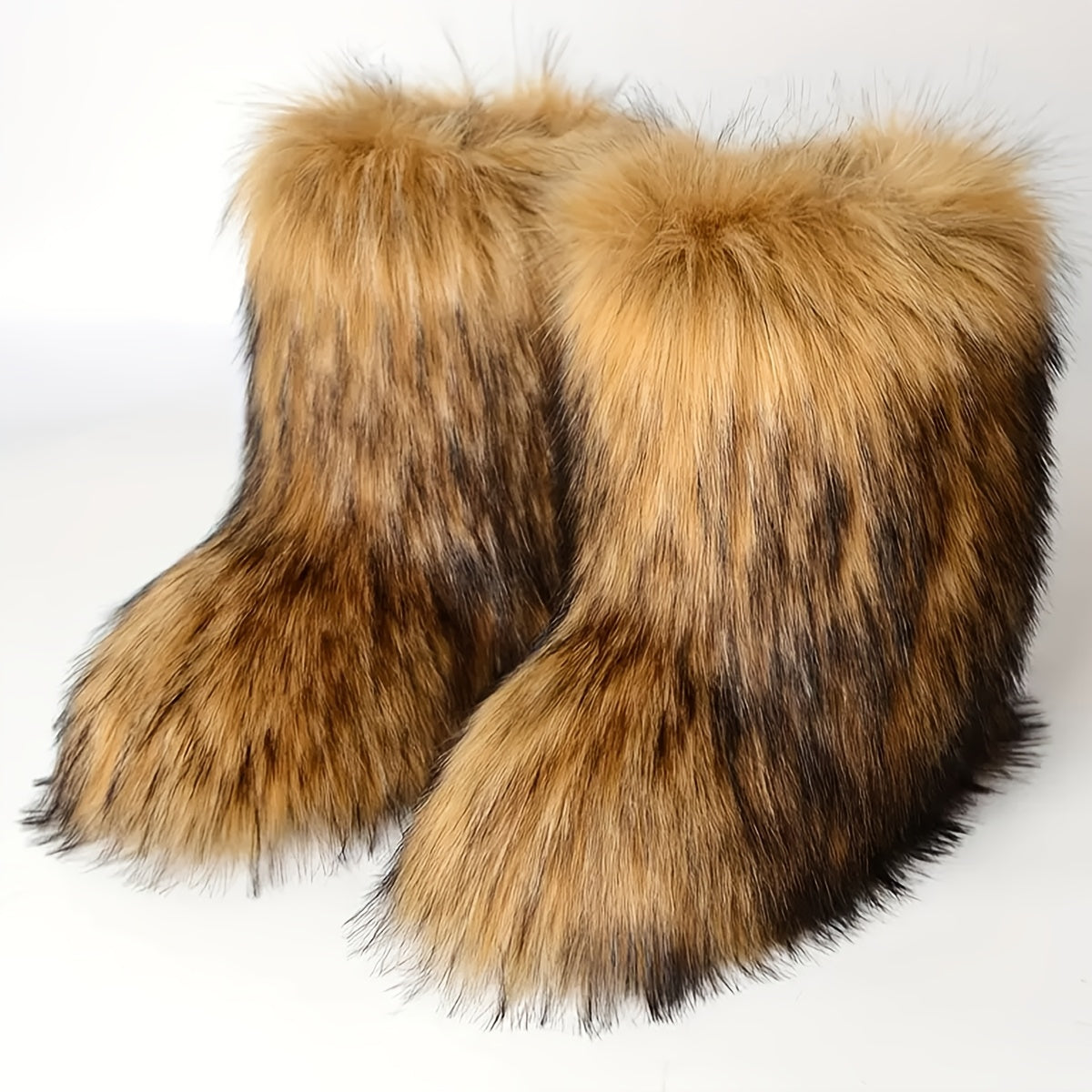 Faux Fur Winter Boots
