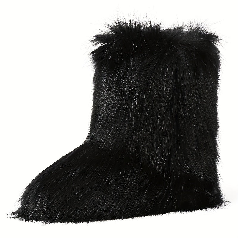 Faux Fur Winter Boots