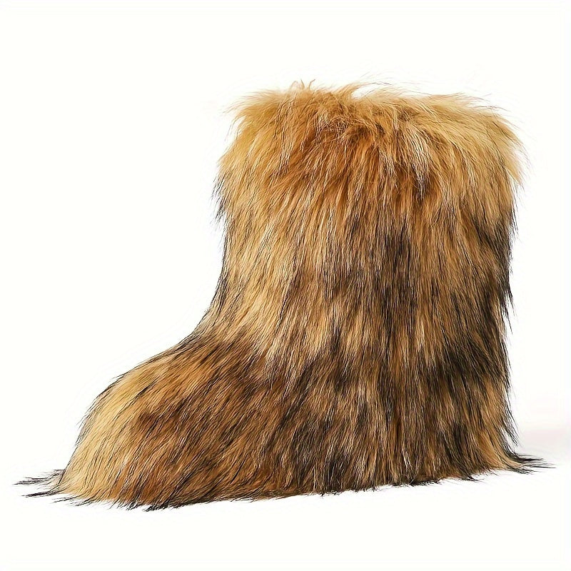 Faux Fur Winter Boots