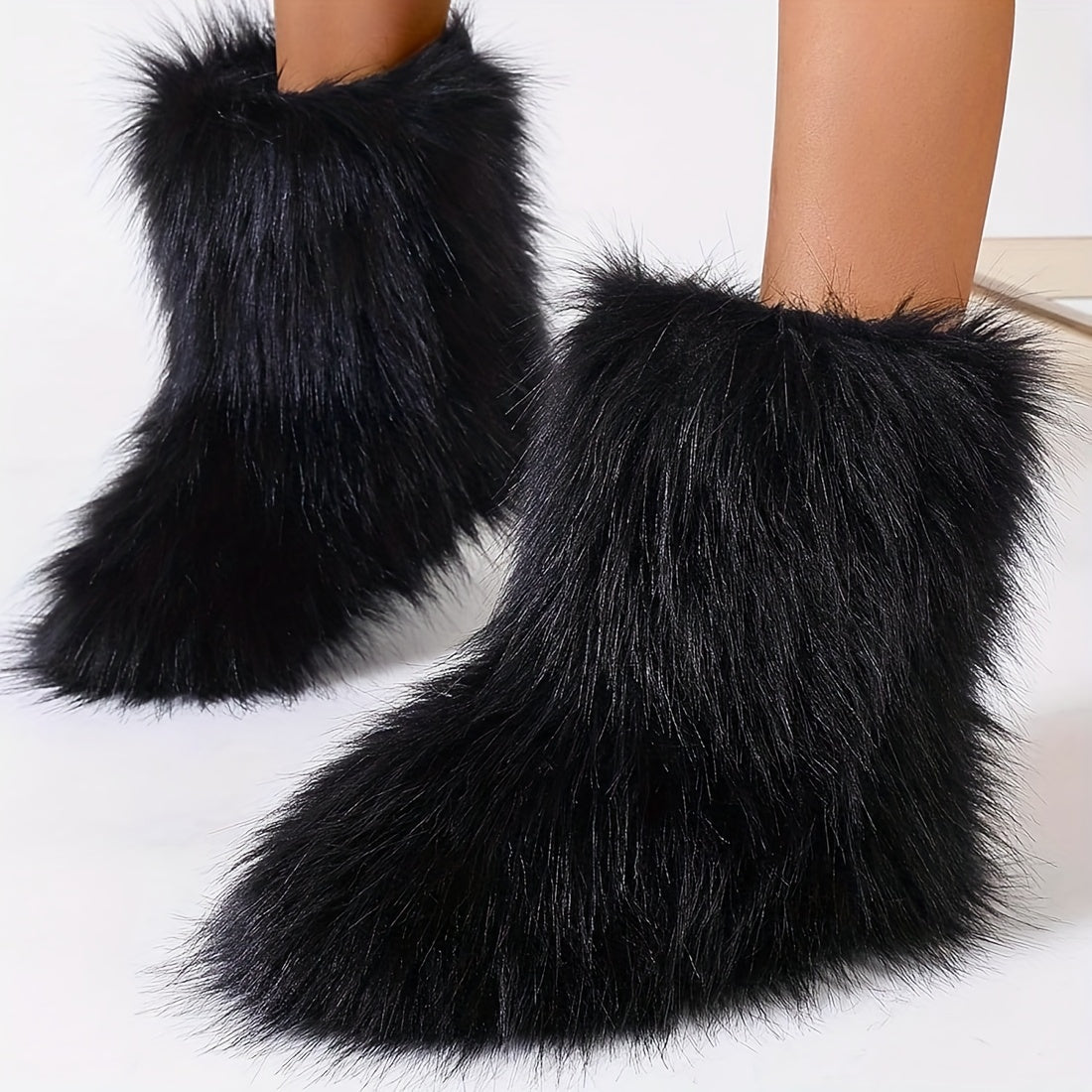 Faux Fur Winter Boots