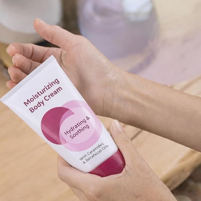 Moisturizing Body Cream for Dry, Sensitive Skin β Hydrating Skin Care Cream with Ceramides & Botanical Oils β 4.5 oz