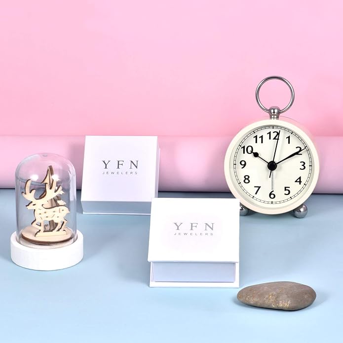 YFN Bee/Flower/Hummingbird Bird Moonstone Earrings 925 Sterling Silver Teardrop Dangle Hypoallergenic Leverback Earring for Women YFN