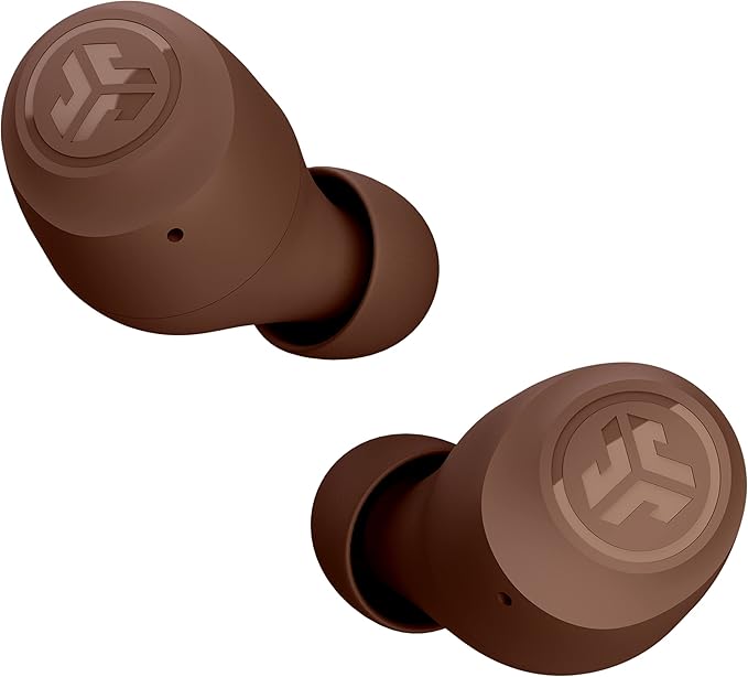 JLab Go Air Tones+ True Wireless Earbuds Designed with Auto On and Connect, Touch Controls, 32+ Hours Bluetooth Playtime, EQ3 Sound, and Dual Connect, Natural Earthtone Color (4625 W) JLab