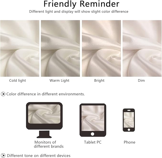 Silk Pillow Cases 2 Pack, Mulberry Silk Pillowcases Standard Set of 2, Smooth, Anti Acne, Both Sides Natural Silk Satin Pillow Cases for Sleeping Women 2 Pack with Zipper, Space Grey