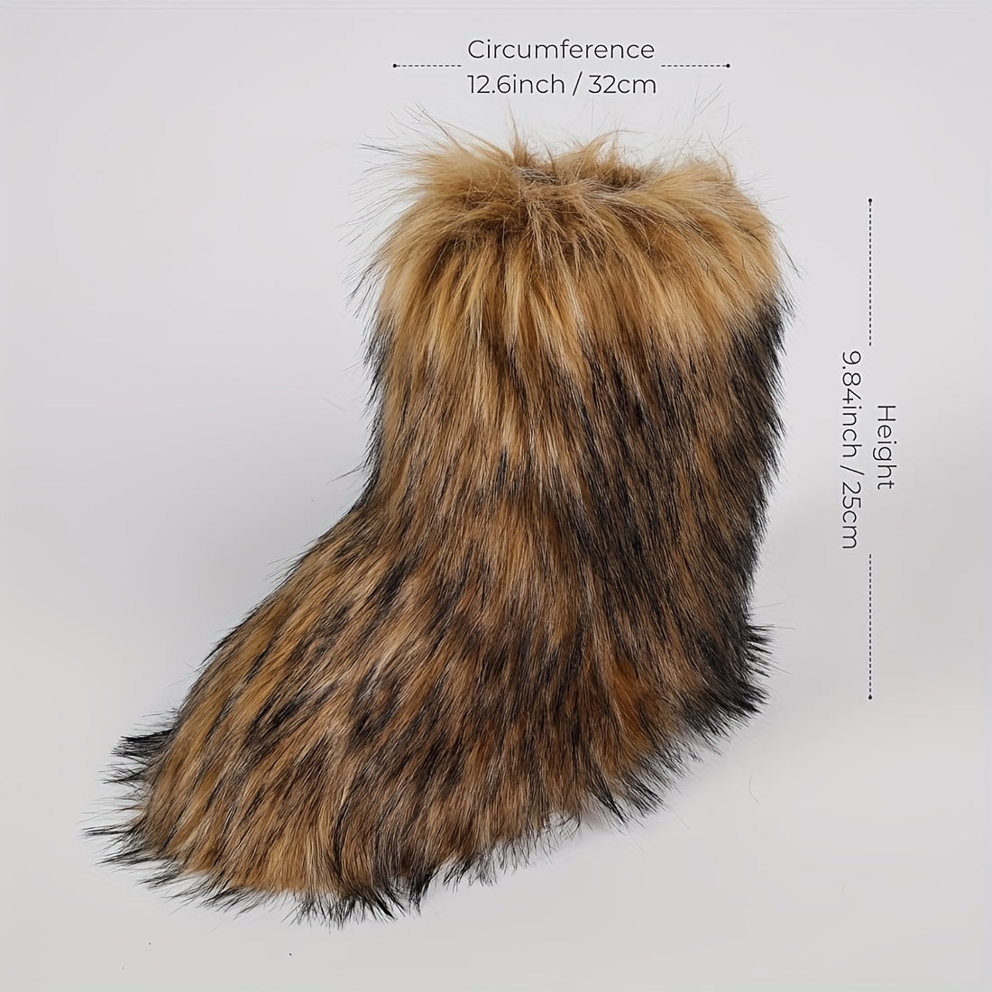 Faux Fur Winter Boots