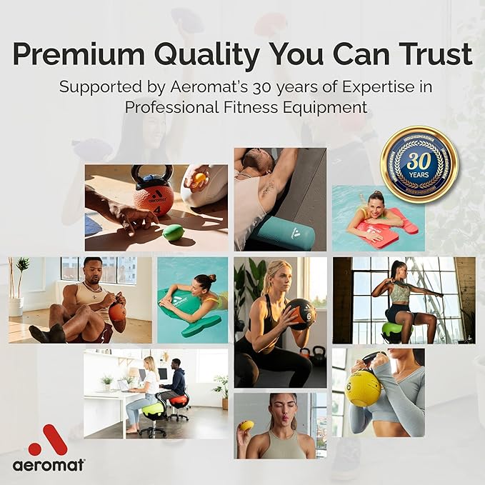 Adjustable Air Roller 2 to 12 PSI Firmness with Pump – Inflatable Fitness, Yoga, and Rehab Roller for Men and Women, Back Roller for Muscle Recovery, Home Gym, Travel, or Physical Therapy – Orange