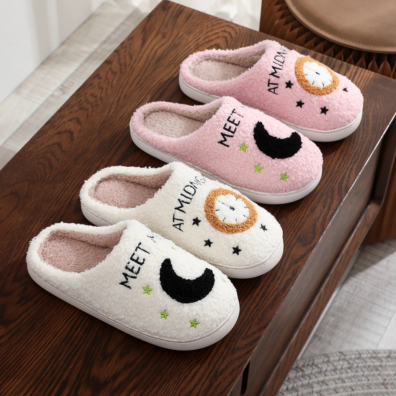 Midnight Rendezvous Slippers