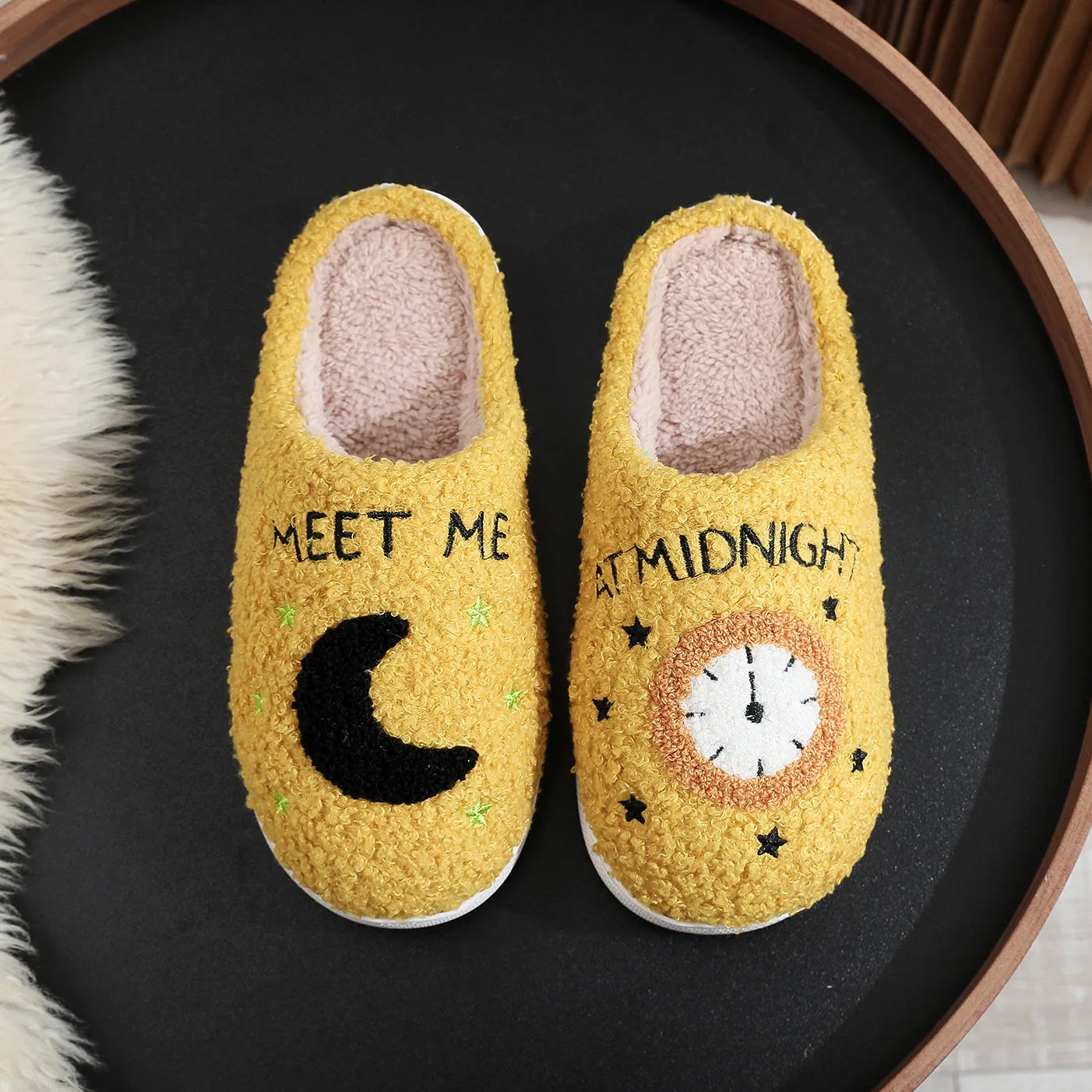 Midnight Rendezvous Slippers