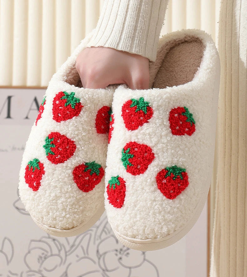 Strawberry Bliss Indoor Slippers
