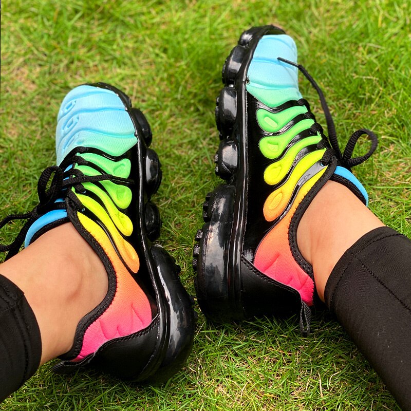 Running Training Fitness Sneakers Summer Women Sports Shoes Silver Juneberry