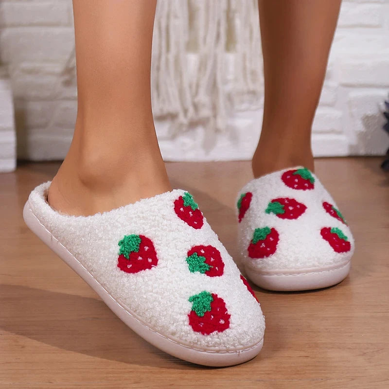 Strawberry Bliss Indoor Slippers