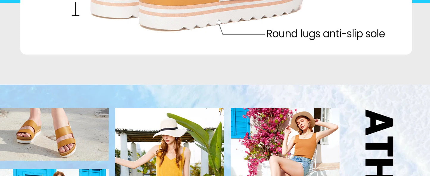 Comfy Summer Platform Sandals