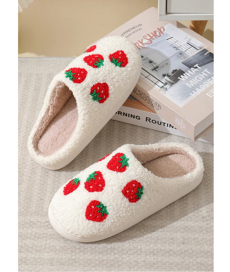 Strawberry Bliss Indoor Slippers