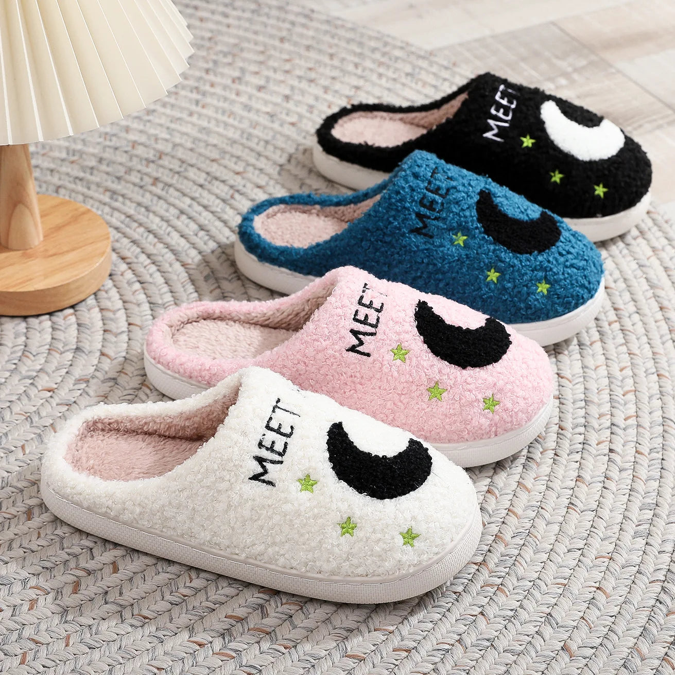 Midnight Rendezvous Slippers
