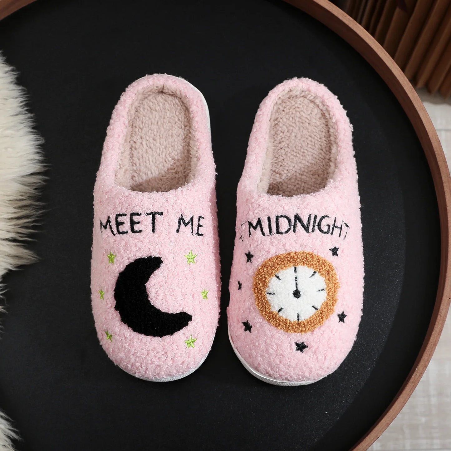 Midnight Rendezvous Slippers