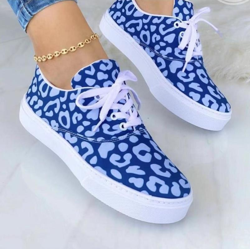 Fashion Graffiti Women Sneakers Trainers Shoes Coffee Jasper