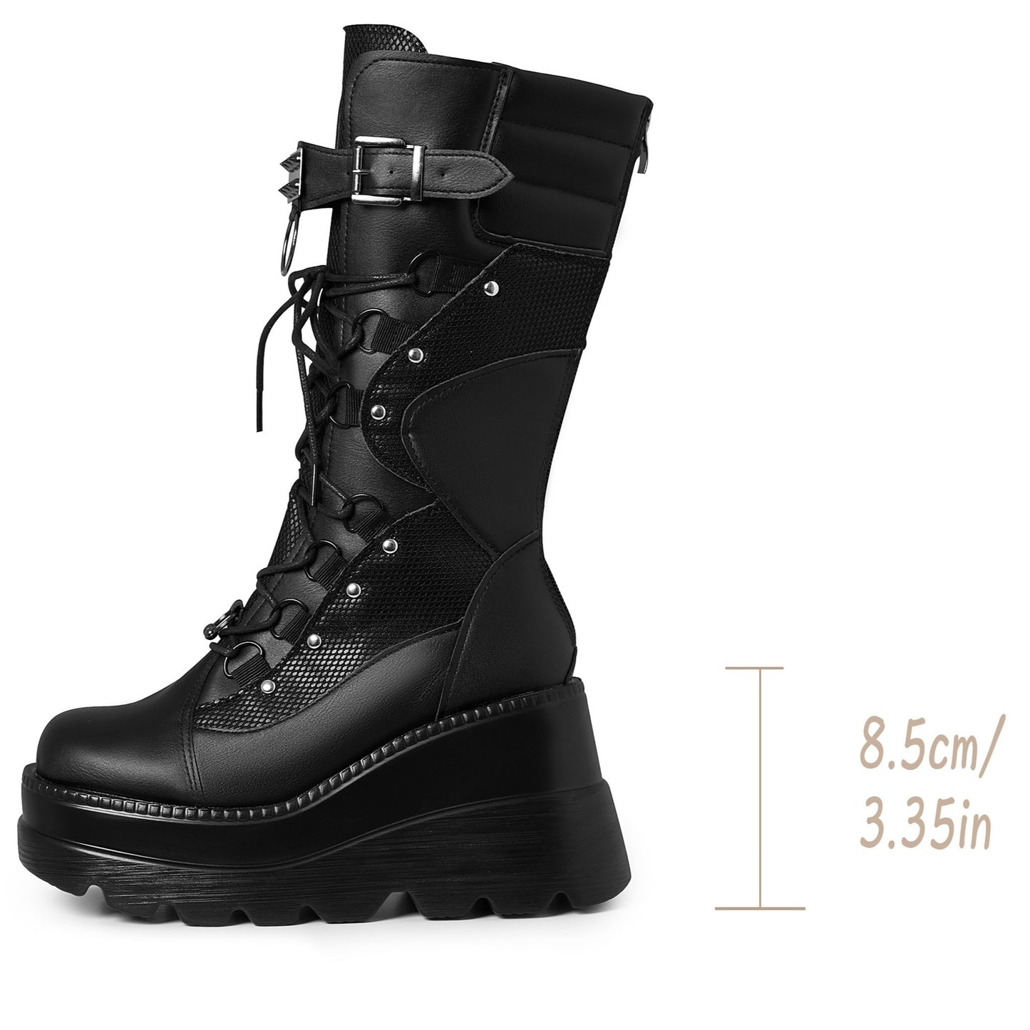 ShadowStriker Platform Combat Boots