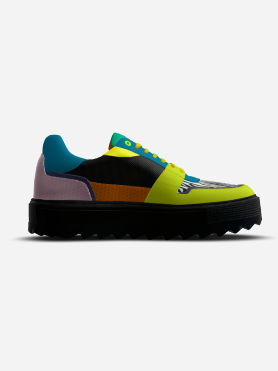 Vegan Sneakers Harlem Horizon BYMANYC ® New York White Chaos