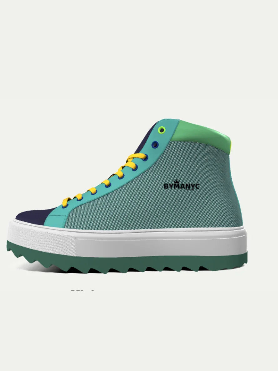 Recycled Ankle Boots BYMANYC ® New York UPTOWN URBAN (Unisex) - Kick Boosters