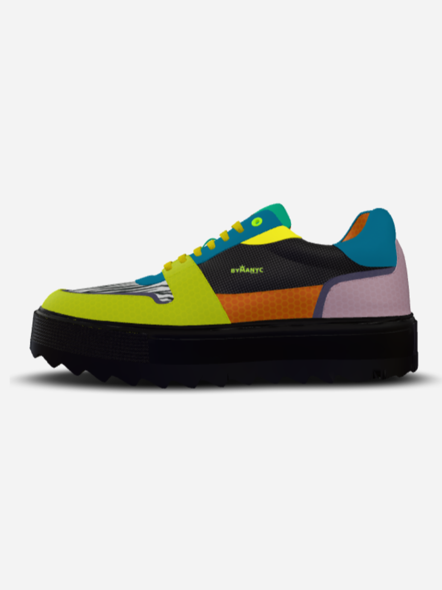 Vegan Sneakers Harlem Horizon BYMANYC ® New York White Chaos