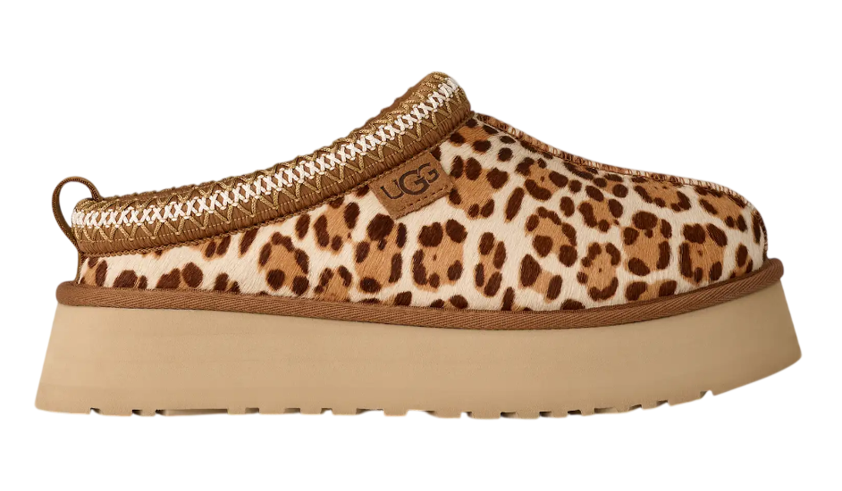 UGG Tazz Plains Slipper Chestnut Felicity Leopard Jasmine (Women's)