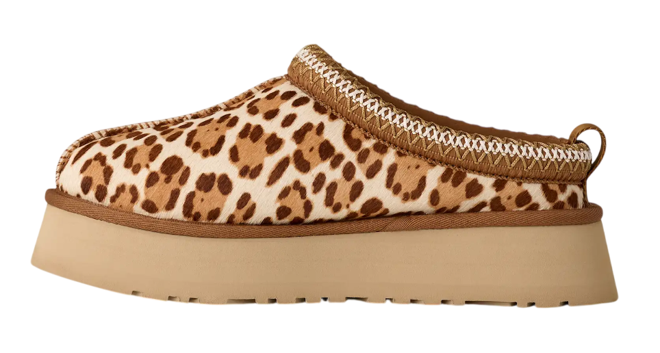 UGG Tazz Plains Slipper Chestnut Felicity Leopard Jasmine (Women's)