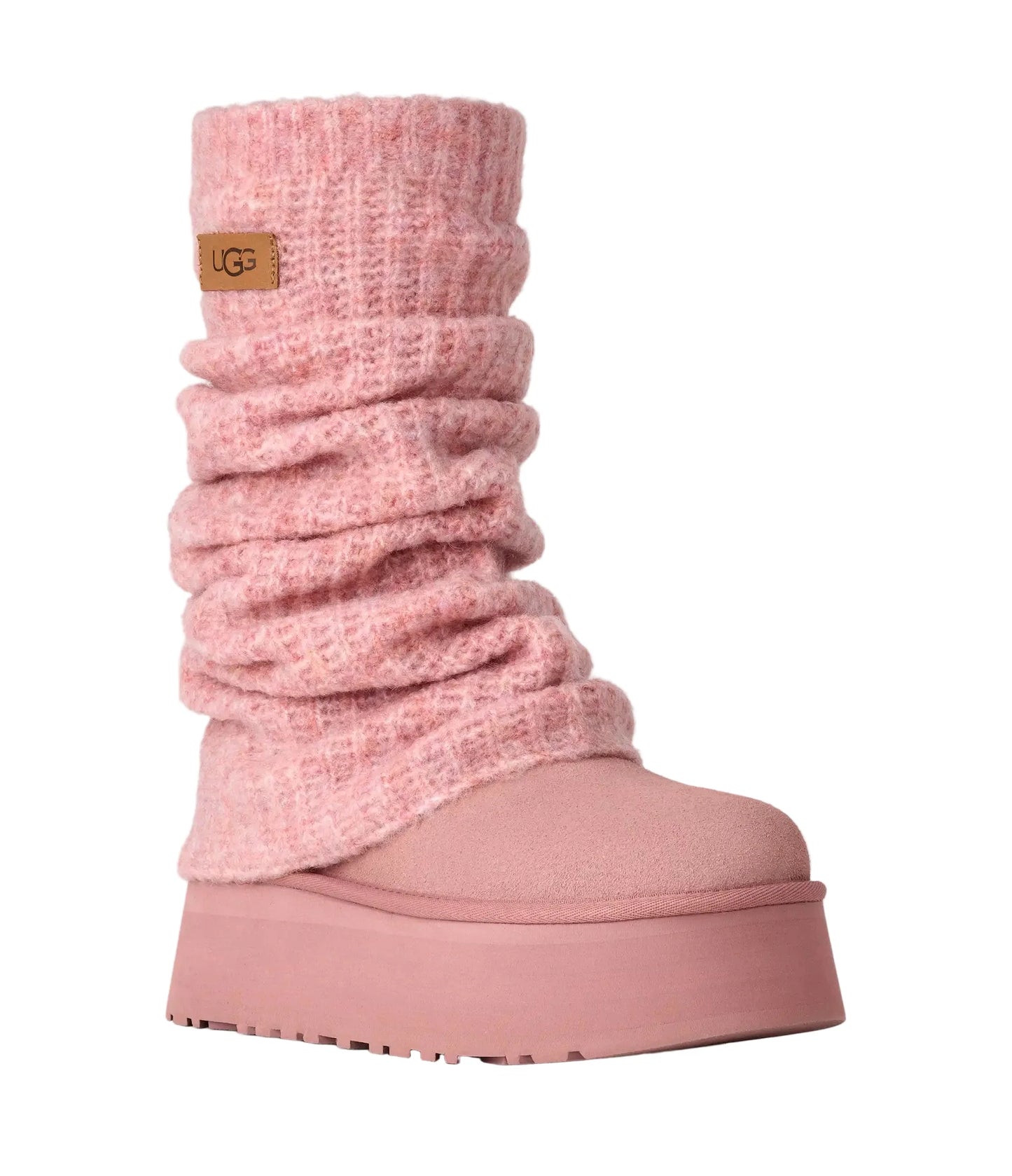 UGG Classic Mini Dipper Legwarmer Boot Pink Dawn (Women's)