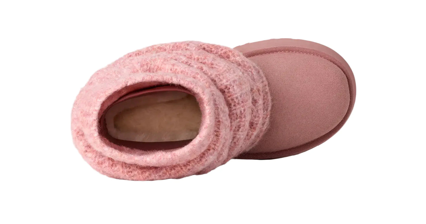 UGG Classic Mini Dipper Legwarmer Boot Pink Dawn (Women's)