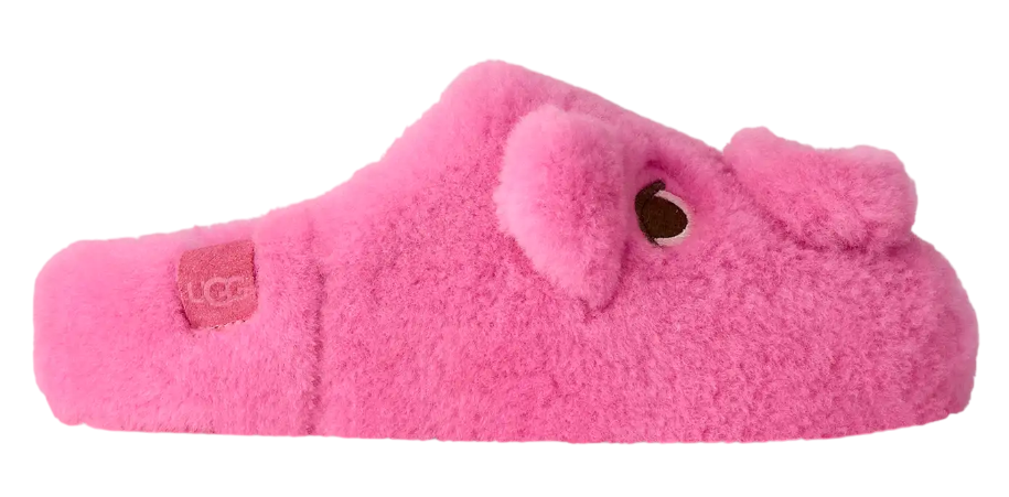 UGG Elea Pooch Slip-On Slipper Pink Laquer (Women's)