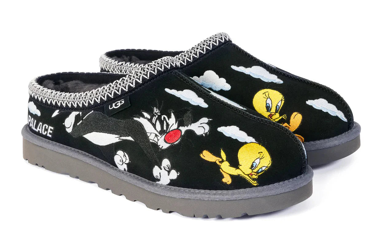 UGG Tasman Slipper Palace x Looney Tunes Black