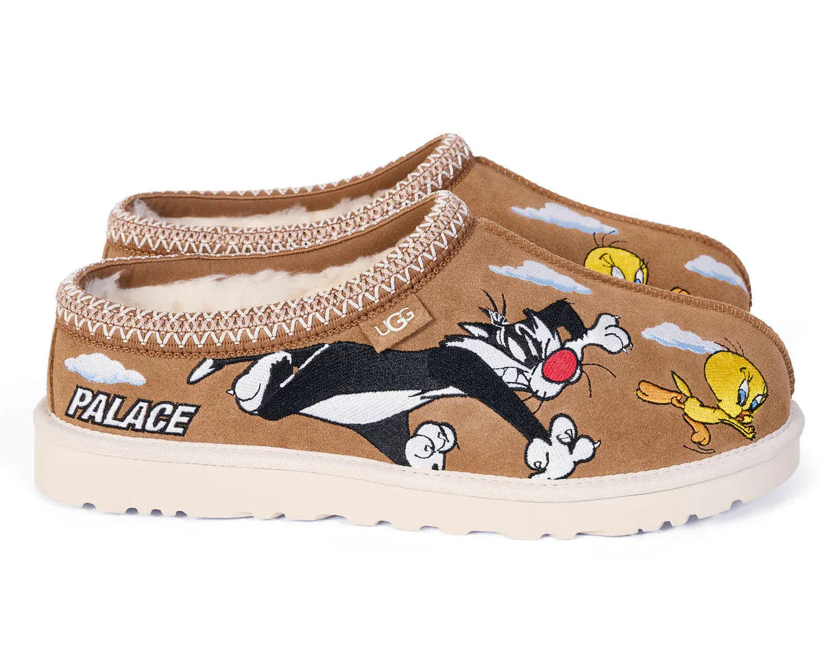 UGG Tasman Slipper Palace x Looney Tunes Chestnut