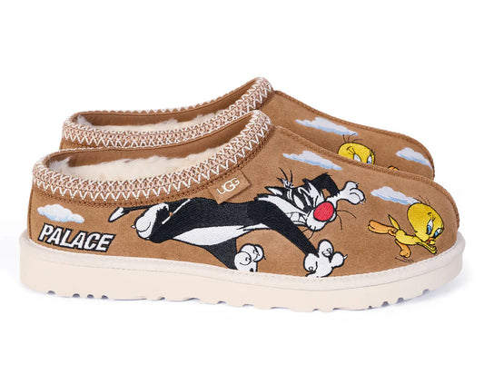 UGG Tasman Slipper Palace x Looney Tunes Chestnut