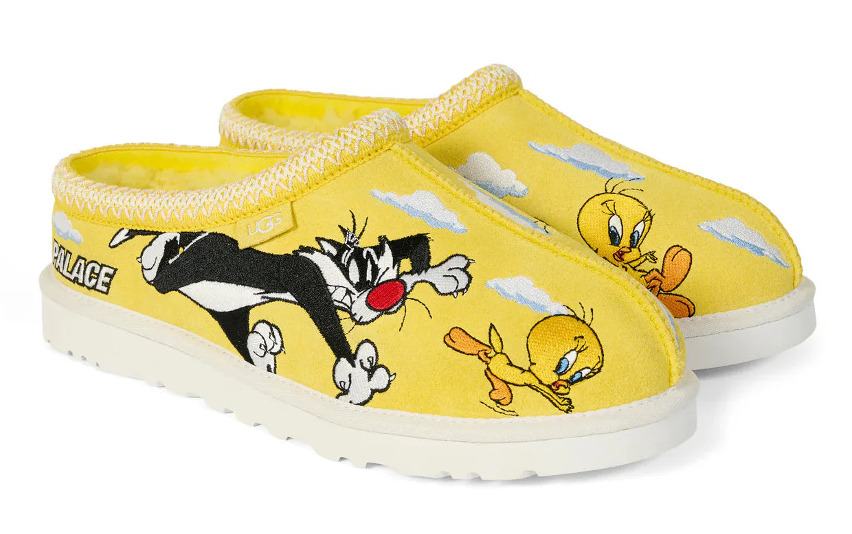 UGG Tasman Slipper Palace x Looney Tunes Yellow