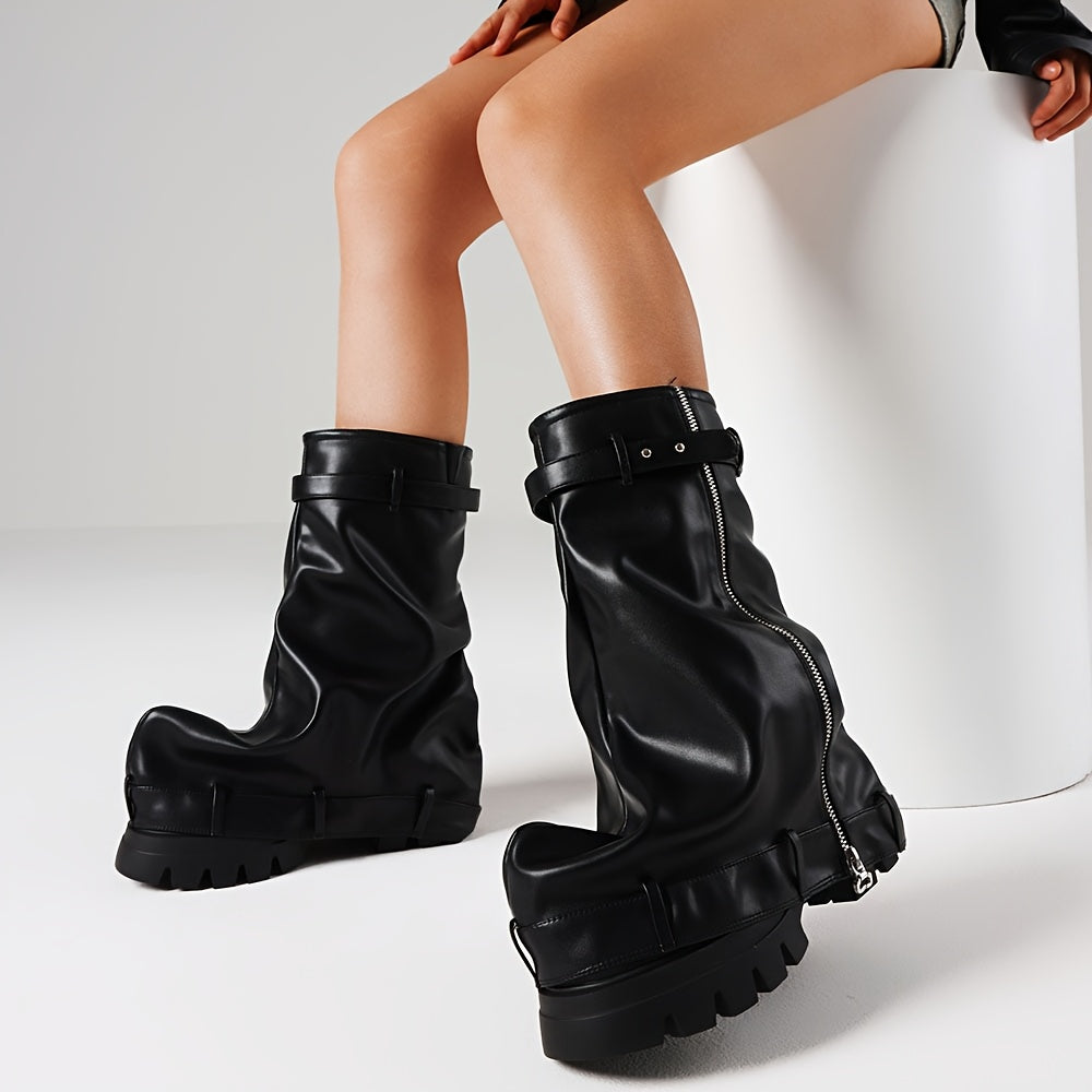 VoidRider Cyberpunk Boots