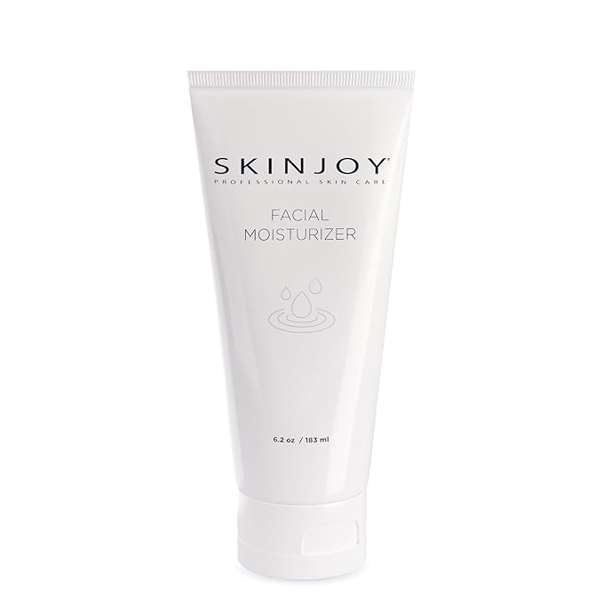 Skinjoy Face Moisturizer for Dry Skin, w/Hyaluronic Acid, Collagen, Aloe, Facial Skin Care Products, Skin Care, Body Wash, Face Wash - 183 ml / 6.2oz