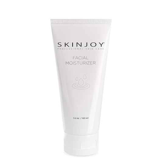 Skinjoy Face Moisturizer for Dry Skin, w/Hyaluronic Acid, Collagen, Aloe, Facial Skin Care Products, Skin Care, Body Wash, Face Wash - 183 ml / 6.2oz