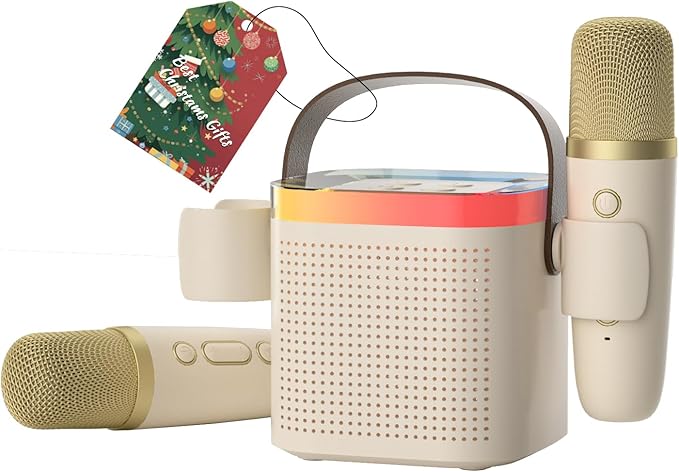 Karaoke Machine for Kids Adults，Wireless Microphones with Portable Bluetooth Speaker,with Led Lights with 5 Sound Mode, Halloween Toys for Girls Boys Ages 3-12+ Years Old DRSYXCSAboutUsIntroduction