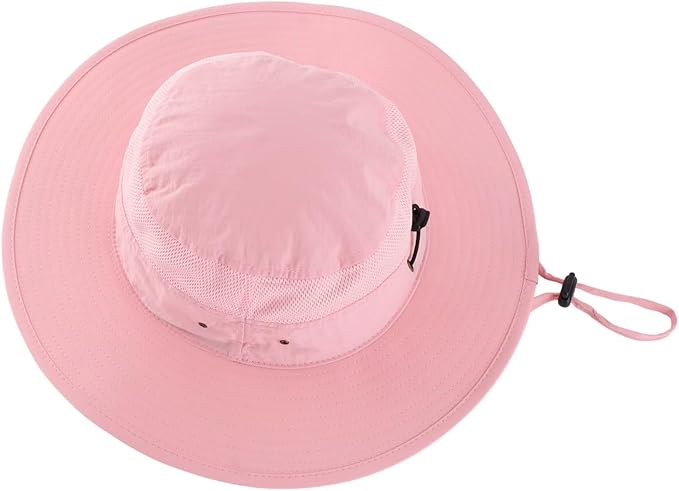 Home Prefer UPF 50+ Men's Sun Hat Wide Brim Bucket Hat UV Protection Hat for Mens Womens Beach Safari Gardening Golf Fishing HomePreferHatsCaps