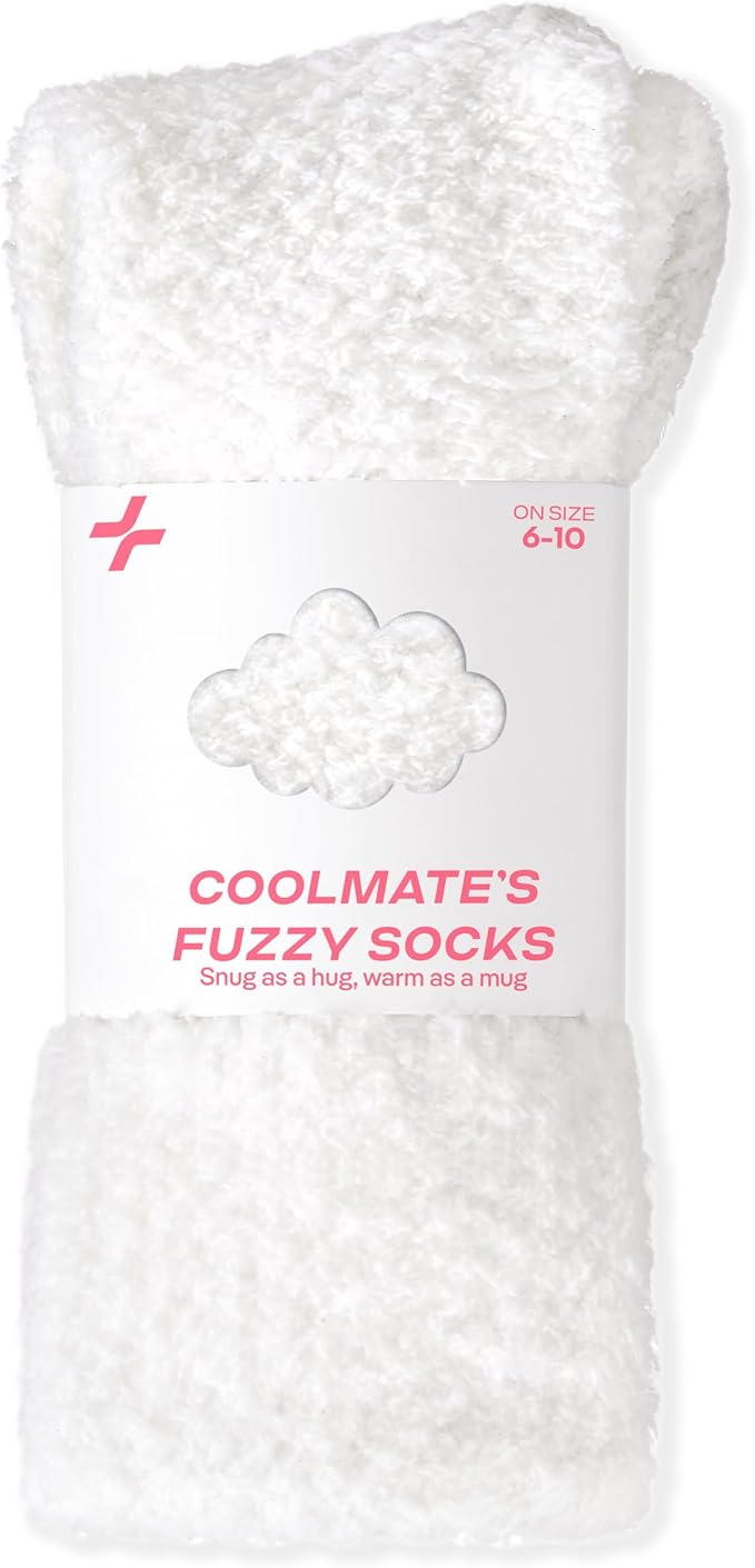 CoolMate GLOBAL Fuzzy Socks for Women Christmas Gift Box, Cozy, Soft, Stocking Stuffers, Comfy Cloud-Like Socks for Spa,Home CoolmateGlobal