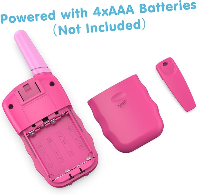 Selieve Toys for 3-12 Year Old Girls Boys, Walkie Talkies for Kids 22 Channels 2 Way Radio Toy with Backlit LCD Flashlight, 3 Miles Range for Outside, Camping, Hiking Selieve