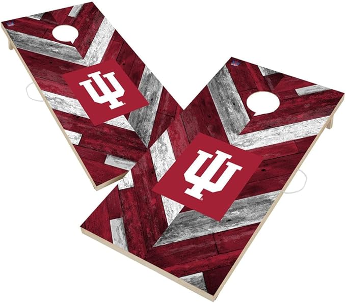 College Team Cornhole Boards, 2x4 Regulation Corn Hole Game Set, Officially Licensed Cornhole Game, Perfect for Tailgates Kick Boosters