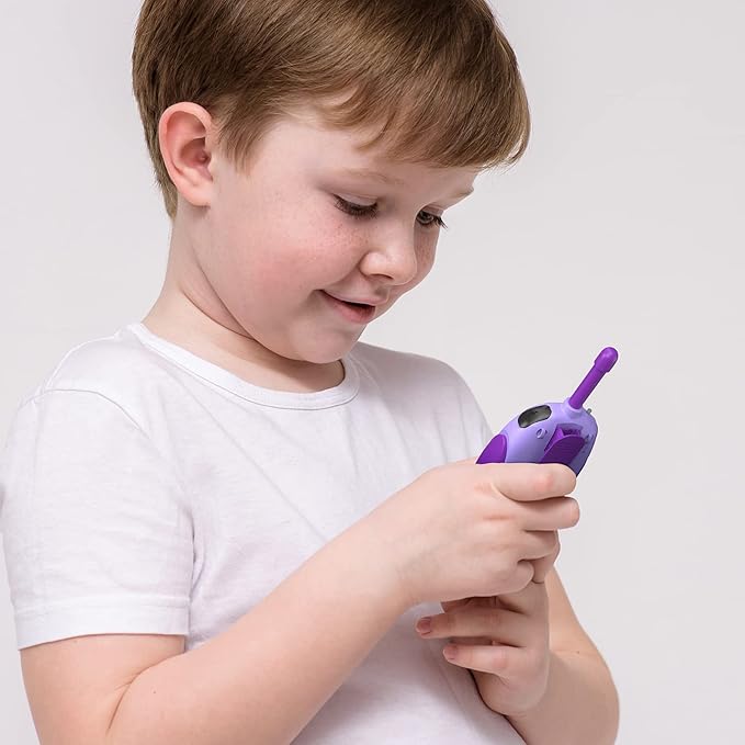 Walkie Talkies for Kids Rechargeable Toys for Ages 5-7 Boys Girls, 22 Channels 2 Way Radio Toy Christmas Birthday Gifts for Girls Boys Ages 3-12 Camping Hiking Outdoor Easter Basket Stuffers HPROMOT