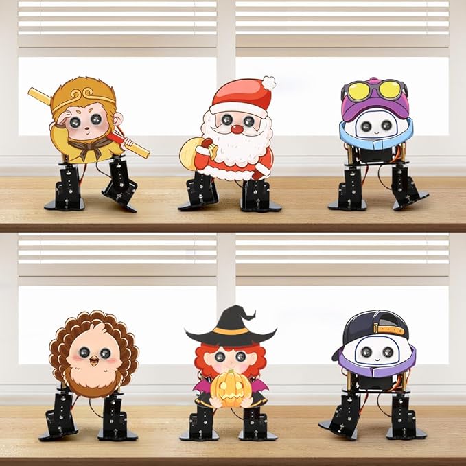 ACEBOTT Robotics for Kids Ages 12-16，Bionic Biped Robot Kit for Arduino ESP32, STEM Science Kits, Cool Engineering Building Toys, Science Coding Kit for 12+ Boys Girls Teens and Adults Unique Gifts ACEBOTT