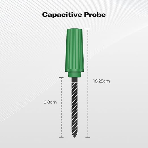 THIRDREALITY Smart Soil Moisture Sensor 2Pack,Zigbee hub Needed,Capacitive Probe,Moisture/Temperature Meter for Garden Planting,Compatible with Homey,Hubitat, SmartThings,Home Assistant ThirdReality