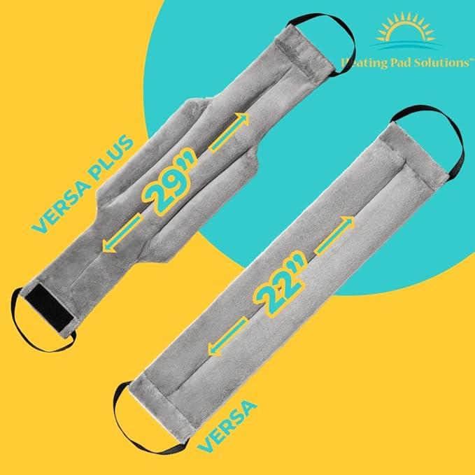 Microwavable Heating Pads For Neck Pain Relief, Back Pain, Shoulder Pain Relief - Microwave Heating Pad For Cramps And Muscle Relief, Hands- Free Heat Pack For Tense Muscle - 1 Pack - Lavender Scented HPSolutions