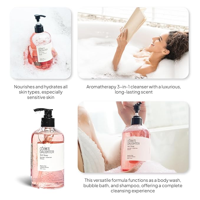 COBA'S DAUGHTER Rattan Gift Basket - 11-Piece Spa Inspired Bath, Body & Hair Kit for Women, Includes Coffee Scrub, Aloe Soothing Gel, Hair Serum, and Travel Minis (11 Pieces) COBASDAUGHTER