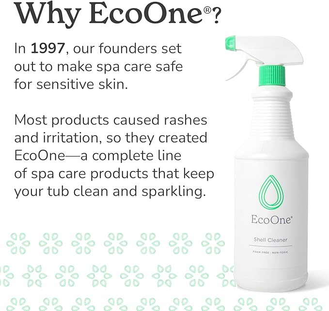 Filter Boost by EcoOne | Enzyme-Powered Hot Tub & Spa Filter Cleaner | Hot Tub Filter Cleaner Soaking Solution to Maintain Filter Efficiency | Deep Cleans Filter Fibers, 2 Oz EcoOne%C2%AE