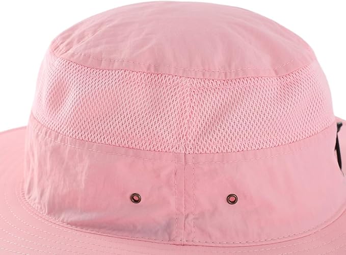 Home Prefer UPF 50+ Men's Sun Hat Wide Brim Bucket Hat UV Protection Hat for Mens Womens Beach Safari Gardening Golf Fishing HomePreferHatsCaps