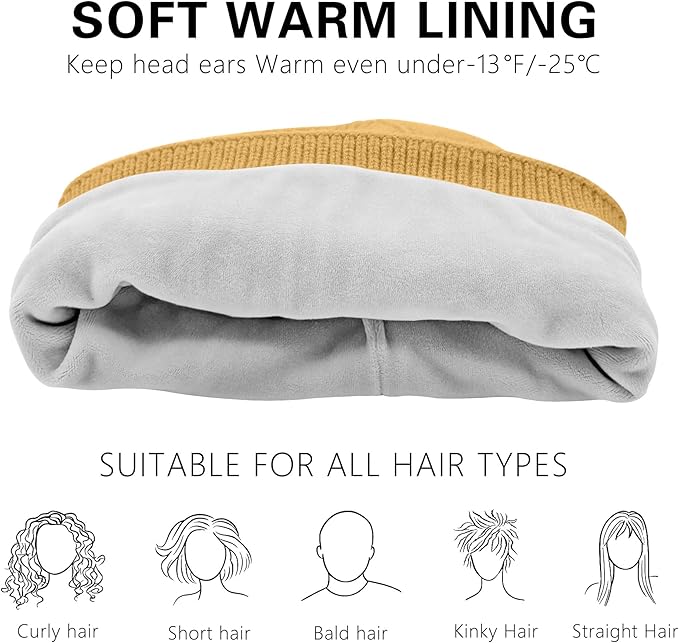 ATNKE Kids LED Lighted Beanie Cap,USB Rechargeable 4 LED Running Headlamp Lined Fleece Hat Light Gift for Boys and Girls ATNKE